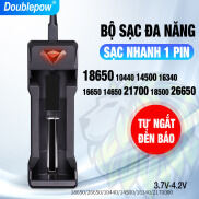 Bộ Sạc Pin 18650 26650 21700 16340 CR123A 14500 21700 Tự Ngắt 3.7V