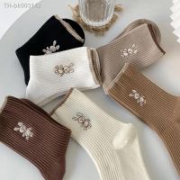 ♧ Women Socks 2022 New Fashion Cute Cotton Breathable Socks Japanese Style Cute Rabbit Embroidery Casual Girls Sweet High Quality