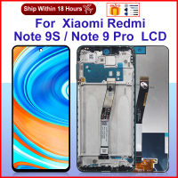 6.67" For Xiaomi Redmi Note 9S LCD Touch Screen Digitizer For Redmi Note 9 Pro Display M2003J6A1G M2003J6B2G Replacement Parts