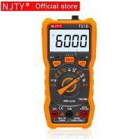 ZZOOI NJTY Digital Multimeter T21A T21B T21C T21D T21E 6000 Counts AC/DC A V Auto Range T-RMS NCV Handheld Multimetro Voltmeter Tester