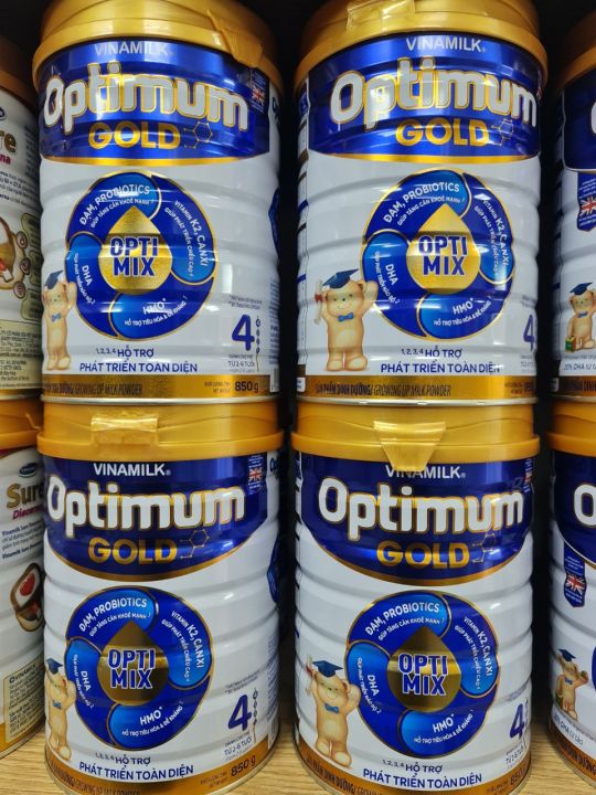 Mẫu mới} Sữa Optimum gold 4 850g cho trẻ 2-6 tuổi | Lazada.vn