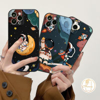 เคสการ์ตูนอวกาศนักบินอวกาศ NASA สำหรับ Realme 5 5 5 6i 10 9i 8 Pro 9 8 5i 7 C35 C31 C25 C1C12 C25Y C33 C20เคส Tpu C30 C21Y C11 8i 10 C3 C17 C21น่ารักขอบตรงนิ่ม