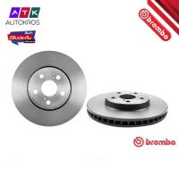 จานเบรคหน้า TOYOTA WISH ZNE10 ZNE14 1.8 ANE10 ANE11 ANE12 2.0 16V. 2003-2009 09 A096 11 BREMBO