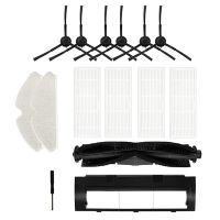 Plush Master Brush and Filter Kit for M7 Pro Robot Vacuum Parts Main Side Brush Hepa Filter Mop