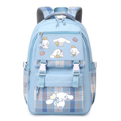 Kawaii Sanrio Schoolbag Womens Backpack Girl Campus Backpack All-Match Junior High School Student High School Student Gift