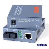 (Asiutong2) Htb-gs-03 A / B Gigabit ไฟเบอร์ออปติคอลแปลงสื่อ 1000Mbps 1