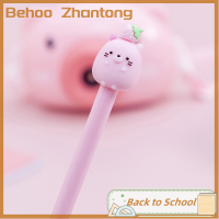 Behoo ปากกาการ์ตูนลายผลไม้หมึกเจลน่ารักเครื่องเขียนสำหรับปากกาสำหรับโรงเรียนออฟฟิศเครื่องเขียนอุปกรณ์ศิลปะ