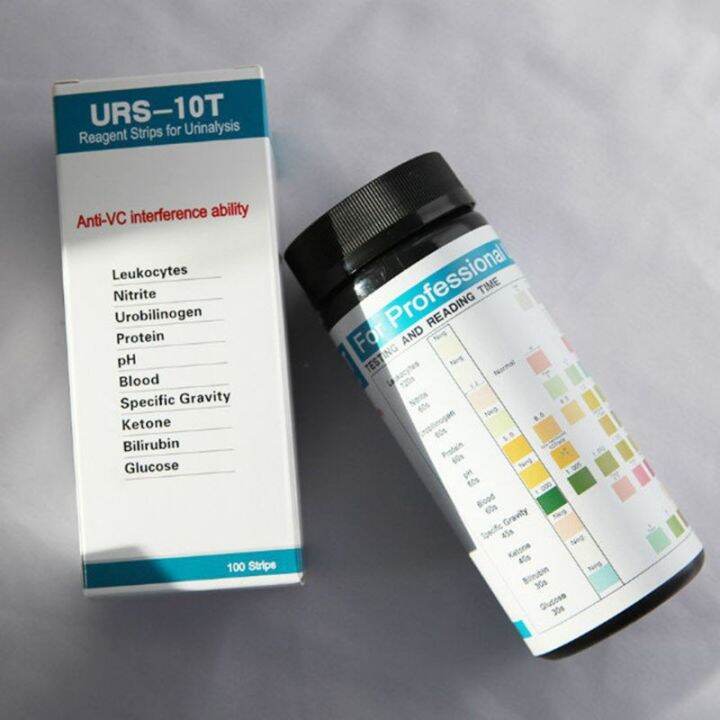 WZ100 Strips URS10T Urinalysis Reagent Strips 10 Parameters Urine Test