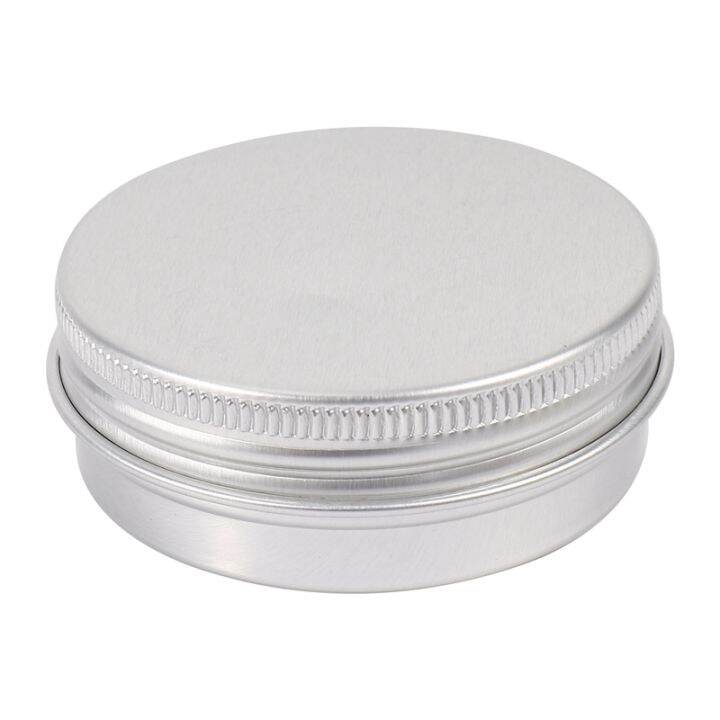 pack-of-10-balm-nail-art-cosmetic-cream-make-up-pot-lip-jar-tin-case-container-screw-capacity-empty-for-diy-cosmetics-beauty-products-30ml