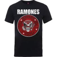 Ramones Red Fill Seal เสื้อยืด100 ORIGINAL MERCH