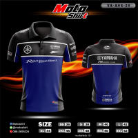 เสื้อโปโล Summer Yamaha YA-A04-20 MOTOGP คอปกแขนสั้น{Prerequisite】 high-quality