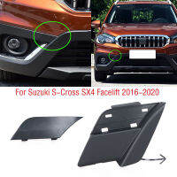 รถด้านหน้ากันชน Tow Hook ฝาครอบรถพ่วง Hauling Eye Cover สำหรับ Suzuki SX4 S-Cross lift 2016 2017 2018 2019 2020