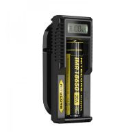 เครื่องชาร์จ Nitecore UM10 เครื่องชาร์จถ่านลิเธี่ยมอัจฉริยะชนิดช่องเดียว สีดำ (1 ชิ้น) ราคาภูก ส่งไว (1016)