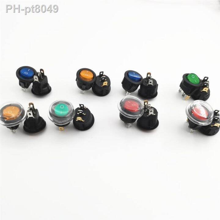 ☫♂ KCD1 20mm Led Switch 20A 12V Light Power Switch Car Button Lights ON