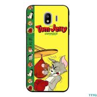 Ttq เคสน่ารักสำหรับ Samsung Galaxy J4 HTOMJ ซิลิคอนนุ่มรูปแบบเคสโทรศัพท์เคส TPU