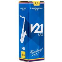 France Vandoren Tenor Sax V21 Reed 2/2 5/3 [พร้อมของขวัญ] 5ชิ้น/กล่อง