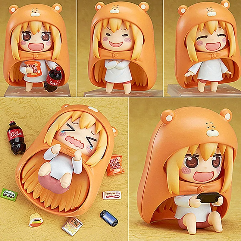 100% Original:Anime Himouto! Umaru-chan Wiki Nanan ebina Q version figma  PVC Action Figure Anime Figure Model Toys Doll Gift - AliExpress