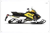 Ski Doo โปสเตอร์ดีบุก Mxz Renegade ด้วยป้ายอาหารและตกแต่งเครื่องดื่ม