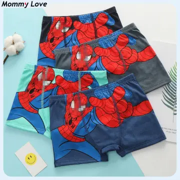 Fashion 3PCs Cutest Spiderman Boys Boxers Kids Underwear @ Best Price  Online
