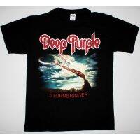 Hot sale The deep purple band graphic Mens 100% Cotton Round Neck Short Sleeve T-Shirt  Adult clothes