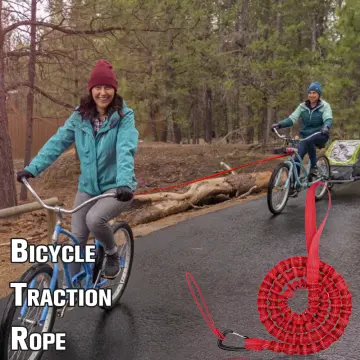Portable Bicycle Traction Rope Mountain Bike Parent-Child Nylon