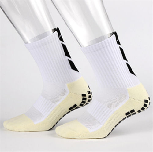 ถุงเท้าวิ่งออกกำลังกายคอตตอนสำหรับกันลื่นคุณภาพสูง7สีแบบเดียวกับถุงเท้าฟุตบอลแบบ-trusox-ถุงเท้าเตะฟุตบอลผู้ชาย