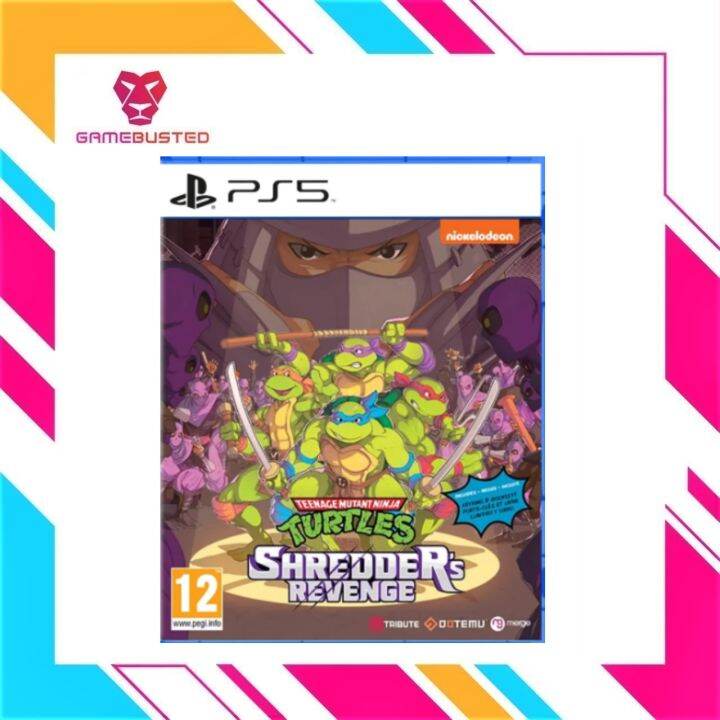 PS5 Teenage Mutant Ninja Turtles Shredder's Revenge Lazada Singapore