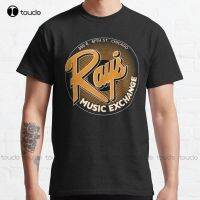 Ray’S Music Exchange - Orange Variant Classic T-Shirt Custom Aldult Teen Unisex Digital Printing Tee Shirts Christmas Gift