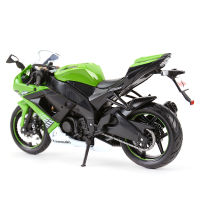 Maisto 1:12คาวาซากินินจา ZX-10R สีดำ Die Cast ยานพาหนะของสะสมงานอดิเรกรถจักรยานยนต์ของเล่นรุ่น