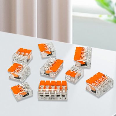 ✐□♗ wannasi694494 30 Pcs Combination Cable 1 In And Out Fast Electrical Clamp Terminal