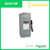 Schneider Electric HU361RB เซฟตี้ สวิตซ์ แบบไม่มีฟิวส์ใช้เป็นสะพานไฟ สำหรับใช้ภายนอกอาคาร 30A 3เฟส 600V