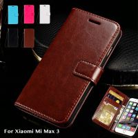 [ฮอต] เคสหนังเหมาะสำหรับธุรกิจสำหรับกระเป๋าสตางค์โทรศัพท์ของ Xiaomi Mi Max 3เคสแบบฝาพับสำหรับ Xiaomi ฝาครอบด้านหลังซิลิโคน TPU นิ่ม Xiaomi Mi Max 3