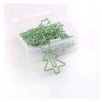 【jw】✕  Star on Shaped Paper Planner Paperclips Paperclip Stationery