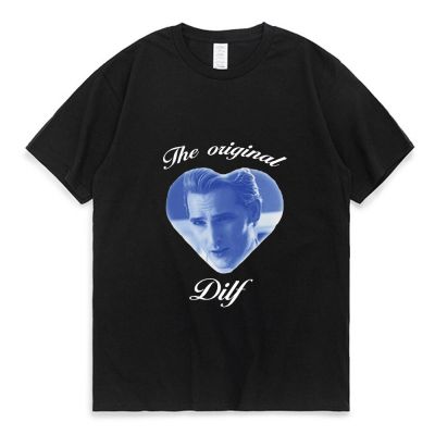 Carlisle The Original Dilf Print T Shirt Men Street Fashion Short Sleeve Summer European American Trend T-shirts Man New XS-4XL-5XL-6XL