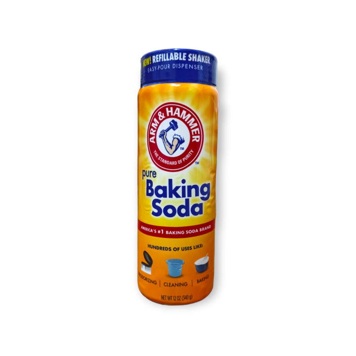 (USA) Arm & Hammer Pure Baking Soda. Refillable Shaker. 340 grams