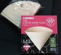กระดาษกรองกาแฟ HARIO ขนาด 1-2 ที สีน้ำตาล