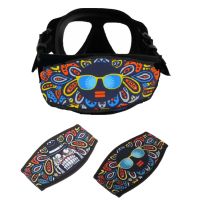 Neoprene Diving Mask Strap Cover Wrapper Hair Protector Goggle Sling Wrap Scuba Diving Mask Strap Cover for Diving Scuba