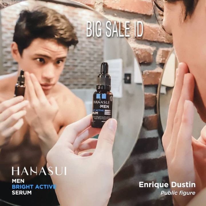 Hanasui Men Bright Active Serum Serum Hanasui Men Serum Pria