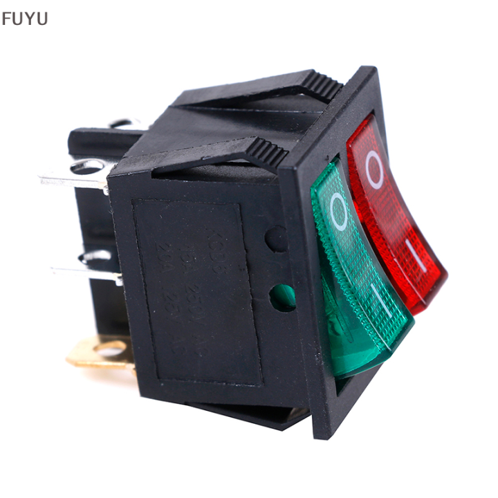 fuyu-6-pin-on-off-double-spst-rocker-boat-switch-250v-15a-125v-20a-red-green-light