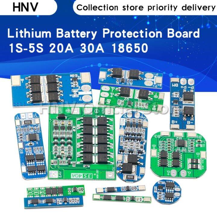 【YD】 1S 20A 30A Liion Lithium 18650 Charger PCB Protection Board For