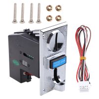 616ตัวรับเหรียญหลายตัว Electronic Roll Down Coin Acceptor Selector กลไกเครื่องหยอดเหรียญเครื่องเกมอาเขต Ticket