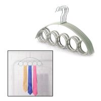 41x22.6cm 5Hole Ring Rope Slots Holder Hook Scarves Organizer Scarf Wraps Shawl Storage Hanger Ring Ties Hanger Belt Rack