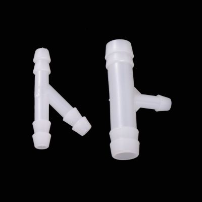 ✲ 20Pcs 4/7mm Hose 8/11mm Hose Barb Water Connector Tee Y Coupling Garden Drip Irrigation Pipe Connection Fitting Water Splitter