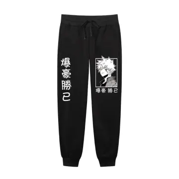 Cheap Japanese Anime Print Sweatpants Women Harajuku Pattern Hip Hop Pants  Women Wide Leg Pant Women Jogger Pants Casual Oversize Pants