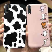 เคสนิ่มสำหรับ Vivo 1804 1806 V11 V11 Pro เคสแฟชั่นลายวัวการ์ตูนใหม่