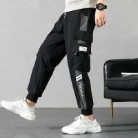 CODddngkw3 M-8XL Overalls korean style Large Size Menswear Multi Pocket Work Cargo Pants Big Size Casual Loose Running Sports Pants Joggers Sweatpants Four Seasons Wearable