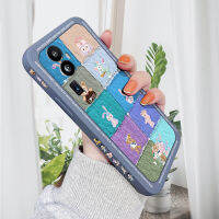 HP เคสสำหรับ OPPO Reno10 Pro + 5G เคสการ์ตูนหลากสี StellaLou Duffy Dissy เคสโทรศัพท์ดีไซน์ด้านข้างลายขอบสี่เหลี่ยมปลอกซิลิโคนน้ำคลุมทั้งหมดเคสกล้อง