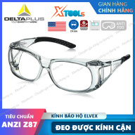 Kính bảo hộ Elvex SG37C trong suốt đeo được cùng kính cận chống tia UV thumbnail