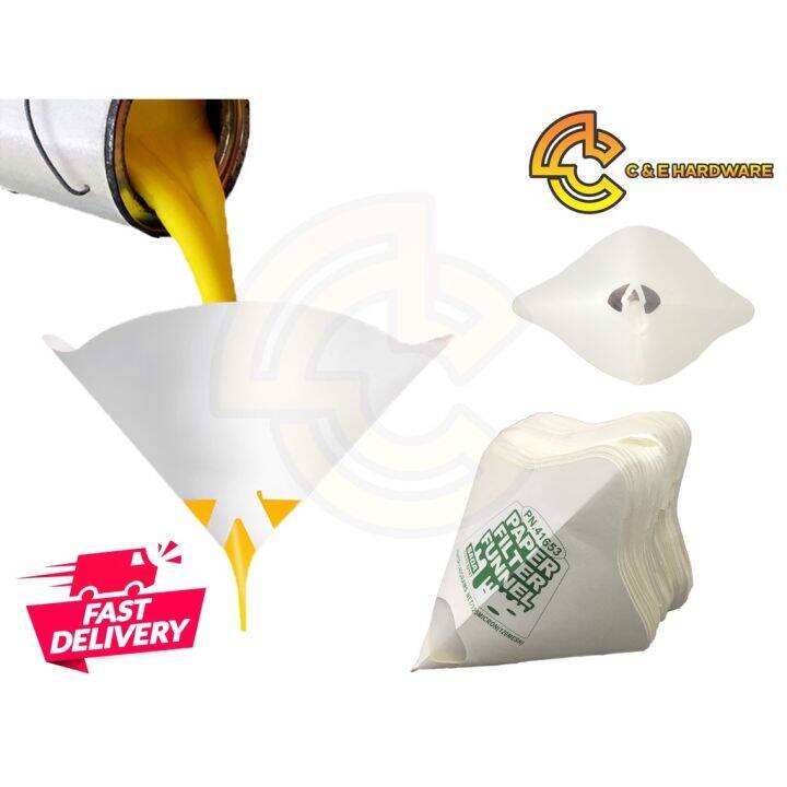 Disposable Paper Cone Paint Filter / Paint Paper Strainer Cone/ Penapis
