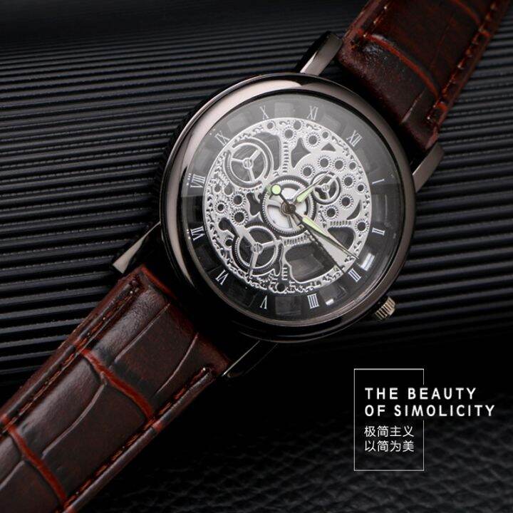 july-hot-business-casual-watch-hollow-explosion-models-foreign-trade-aliexpress-micro-business-wholesale-men-and-women-quartz-non-mechanical